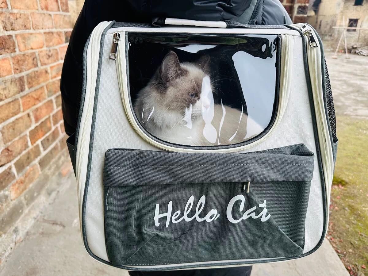 Backpack Pet Carrier for Cats | Best Cat Backpack for Hiking | Petic Grow