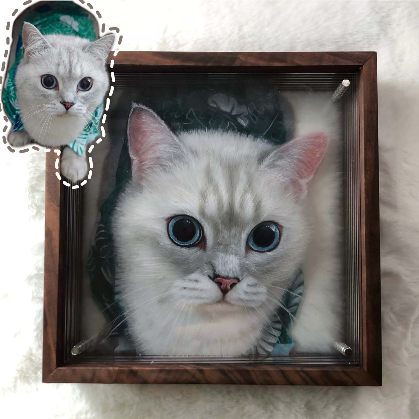 Pet Drawings From Photos | Turn Pet Photo Into 3D Portrait | Petic Grow