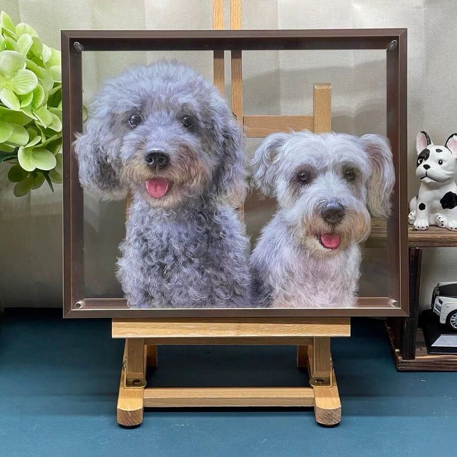 Pet Drawings From Photos | Turn Pet Photo Into 3D Portrait | Petic Grow